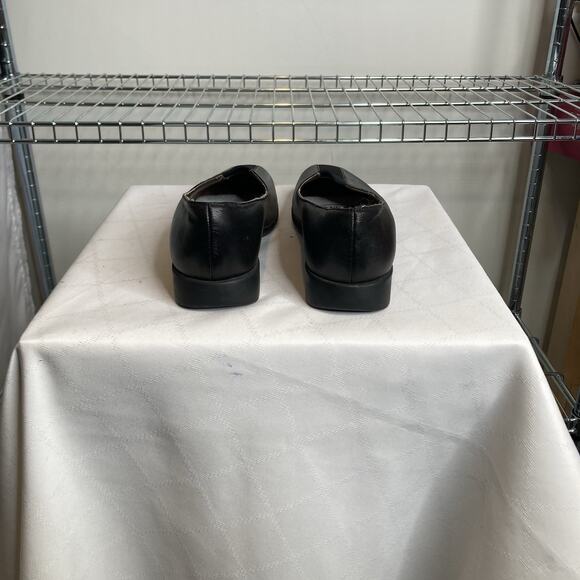 Proxy Women's Black Leather Slip On Loafer‎ Shoes Size 6M Comfortable Walking - Picture 7 of 7